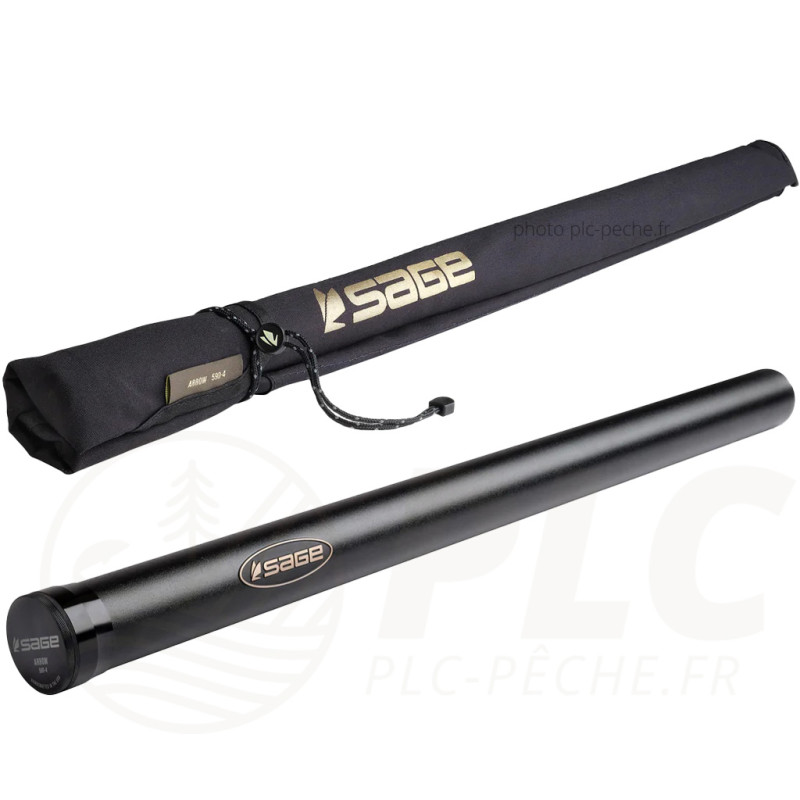 Canne à mouche SAGE ARROW 10' Soie de 6 housse et tube