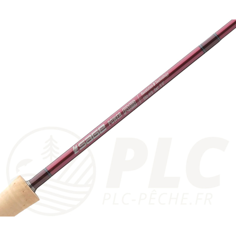 Canne à mouche SAGE POWER R8 9'6 Soie de 6 blank