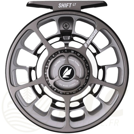 Moulinet SAGE Shift LT Silver Pine frein