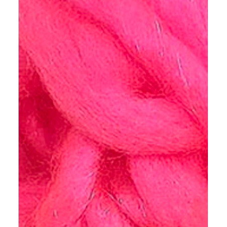 Mèches de Fibres Egg Yarn DEVAUX rose