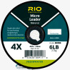 Fils Nylon RIO Micro Leader Blanc 27m