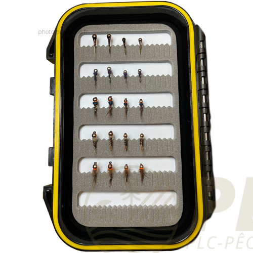 Boîte Prêtes à Pêcher Mouches Nymphe YLFLY