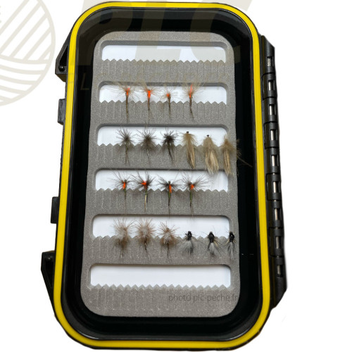 Boîte Prêtes à Pêcher Mouches Sèches YLFLY