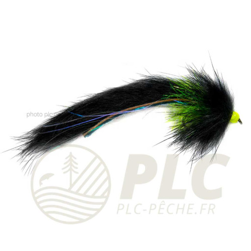 Mouche FULLING MILL Fluff Cat Black Tung B/L S8