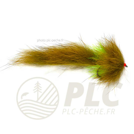 Mouche FULLING MILL Fluff Cat Olive Tung B/L S8