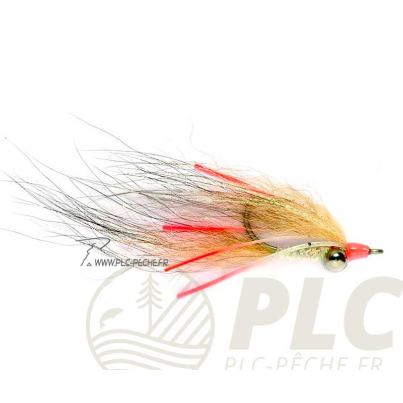 Mouche Mer FULLING MILL Bonefish Foxy Clouser Hot Legs Shrimp