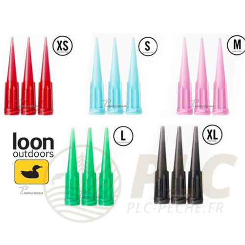 Embouts de remplacement LOON pour résine UV