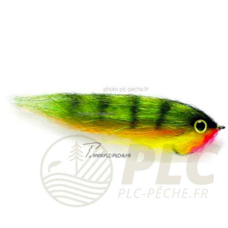 Mouche FULLING MILL Brochet Dougie's B/Fish Yellow 4/0