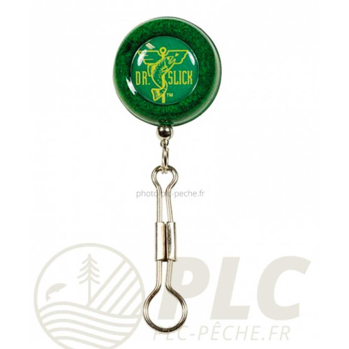 Retracto DR SLICK à épingle cordon en acier gainé