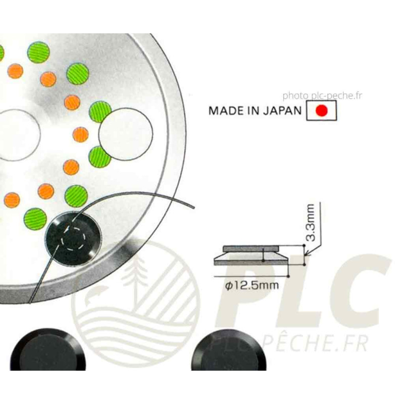 Clip Bas de Ligne C&F DESIGN CFA-180-BK