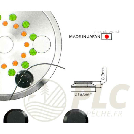 Clip Bas de Ligne C&F DESIGN CFA-180-BK