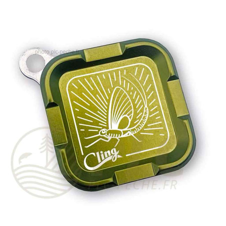 Accroche Mouche CLING Mag Grab Mini - Rising Dun vert