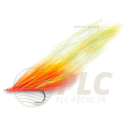 Mouche Brochet DEVAUX Guido Vinck orange/jaune 5/0