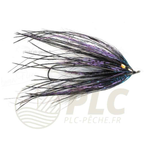 Mouche AQUA FLIES Steelhead Intruder Senyo's OCD Black