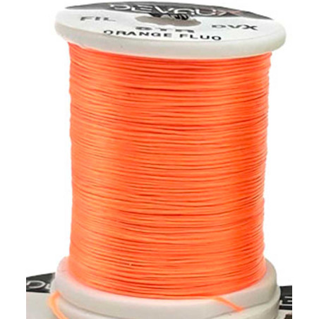 Fils de montage DEVAUX STR orange fluo