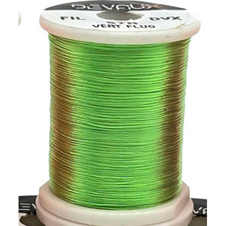 Fils de montage DEVAUX STR vert fluo