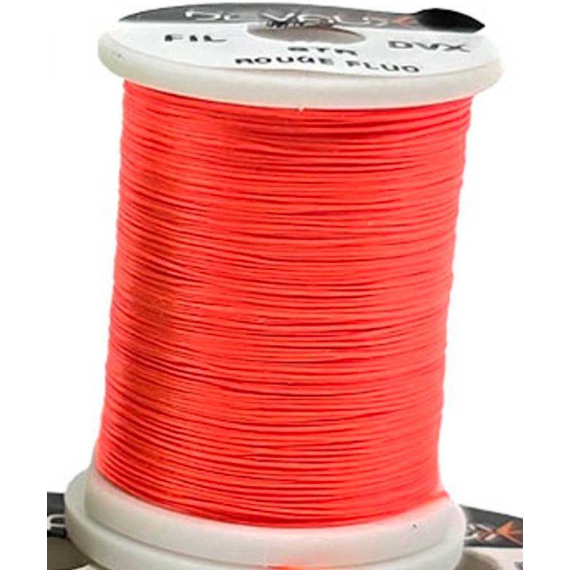 Fils de montage DEVAUX STR rouge fluo