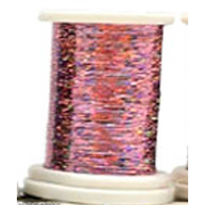Fils Tinsel Holo DEVAUX rose