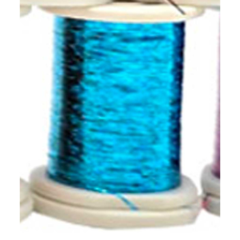 Fils Tinsel Holo DEVAUX turquoise