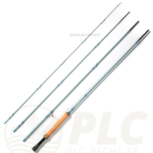 Canne à mouche Occasion HOH Clan 10' soie de 4