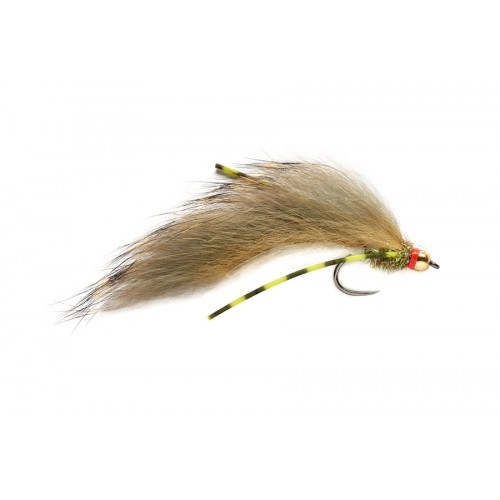 Mouche Streamer FULLING MILL Flexi Olive Zonker