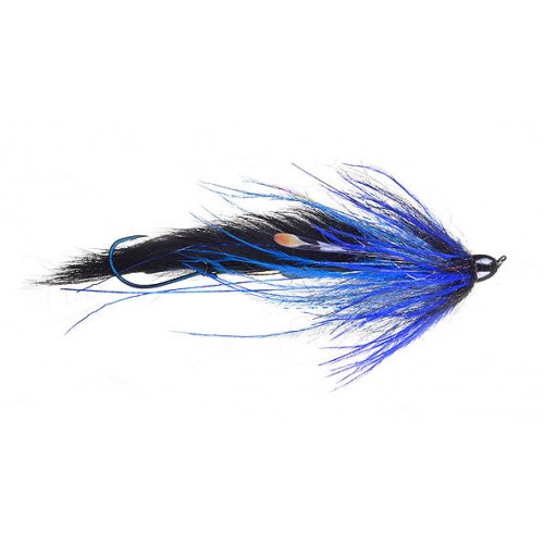 Mouche steelhead  intruder dirty hoh black/blue