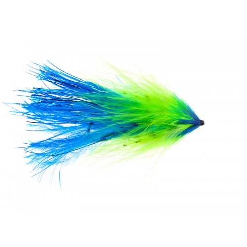 Mouche tube fly Steelhead/Saumon Hartwick's marabou flash tail...