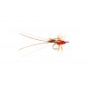 Mouche Saumon FULLING MILL Micro Red Frances