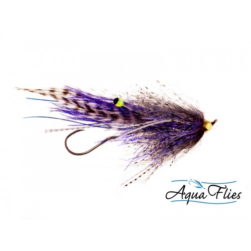 Mouche steelhead intruder ultra squid purple/black