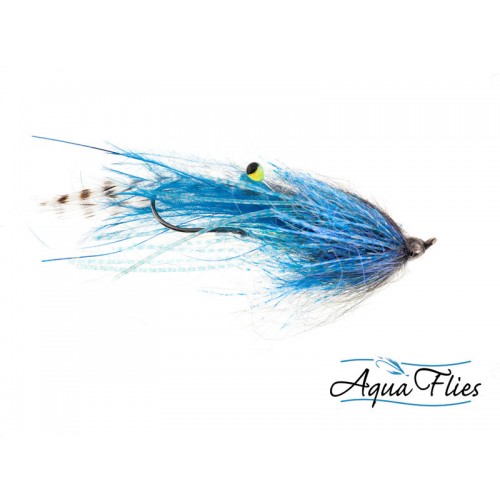 Mouche steelhead intruder ultra squid black/blue