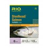 Bas de Ligne RIO Steelhead/Saumon GLacial Green 6' (1,80m)