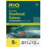 Bas de ligne RIO steelhead/saumon Fluoroflex 9' (2,70m)
