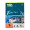 Bas de ligne RIO Stripped Bass 7' (2,10m) 