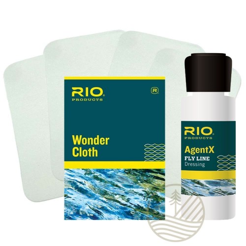Nettoyeur de soies RIO Agent X Flacon et Tampon