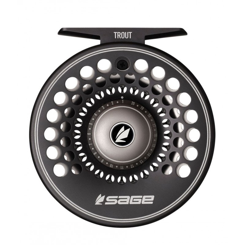 Moulinet SAGE Trout Stealth Silver