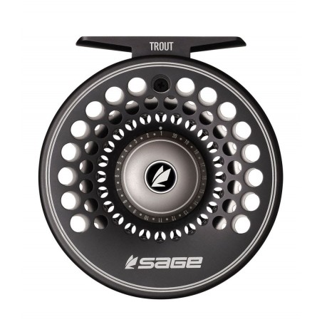 Moulinet SAGE Trout Stealth Silver