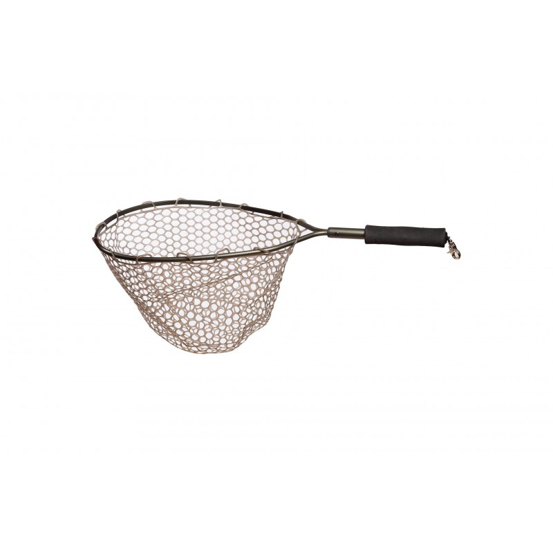 EPUISETTE  ADAMS BUILT ALU TROUT NET RUBBER 15