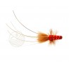 Mouche Saumon FULLING MILL Tube Fly Red Francis (tube cuivre)