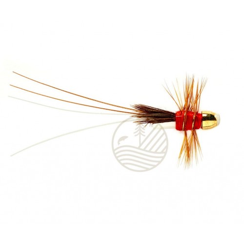 Mouche Saumon FULLING MILL Tube Fly Red Francis (tube...