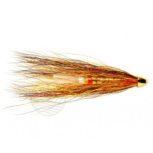 Mouche Saumon FULLING MILL Tube Fly Willie Gunn Gold
