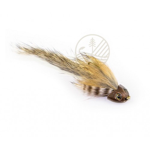 Mouche Streamer FULLING MILL Brown Sculpin