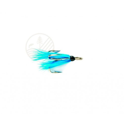 Mouche Saumon FULLING MILL Micro Madelain Blue
