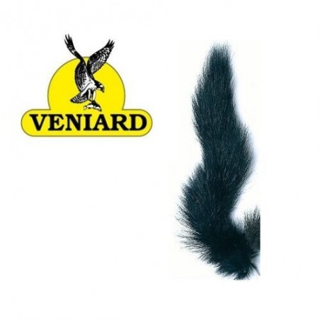 Fox squirrel tail écureuil teint noir