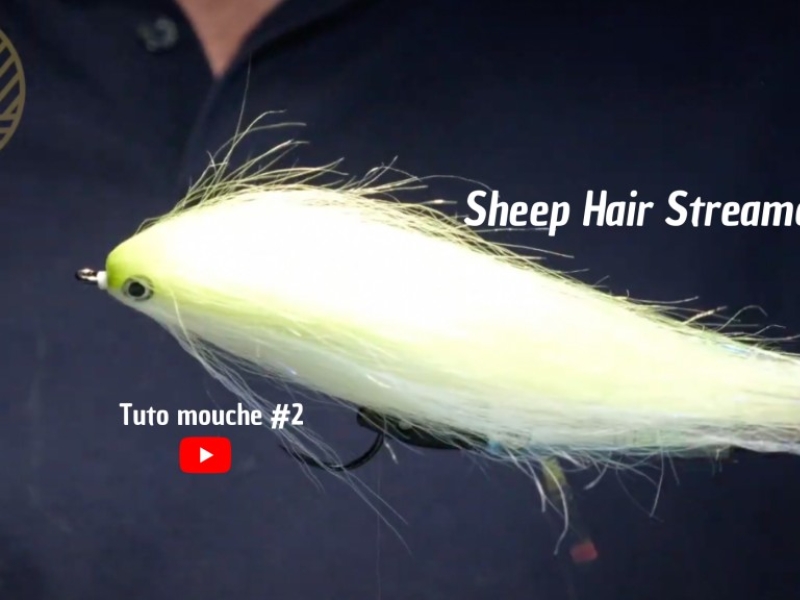 Tuto Mouche 2 : Sheep Hair Streamer
