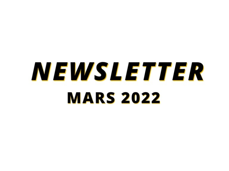 La NEWSLETTER du moucheur - Mars 2022