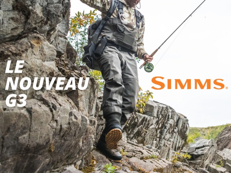 Waders G3 de SIMMS : nouveauté 2022 !