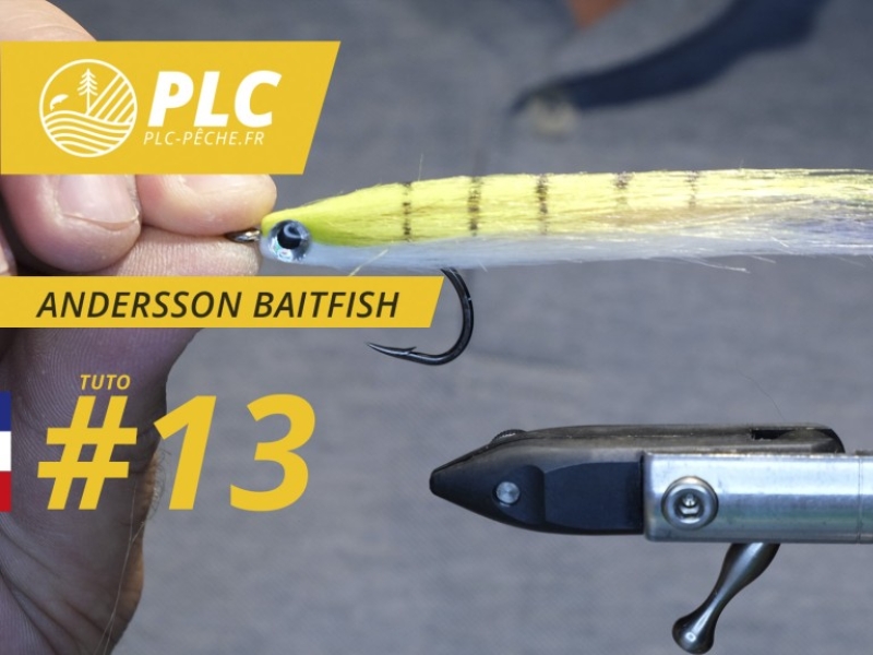 Montage mouche 13 : la Andersson Baitfish
